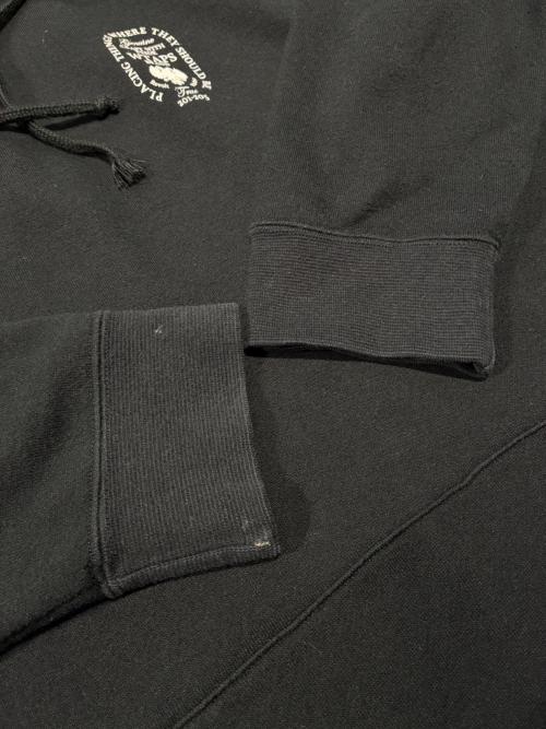 WTAPS（ダブルタップス）WTAPS (ダブルタップス) ロゴプリントパーカー ブラック サイズ:XLの古着・服飾アイテム