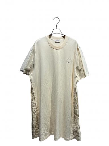 MONCLER ベージュ 半袖ワンピース 14a 中古・古着通販】MONCLER (モンクレール) 半袖ワンピース ベージュ