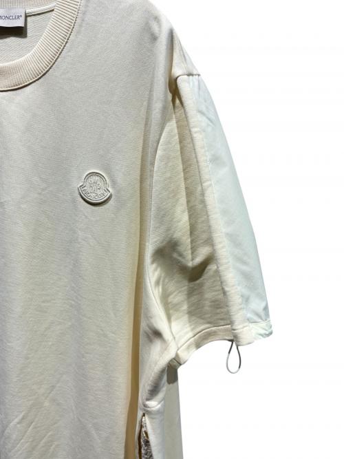 MONCLER（モンクレール）MONCLER (モンクレール) 半袖ワンピース ベージュ サイズ:Lの古着・服飾アイテム