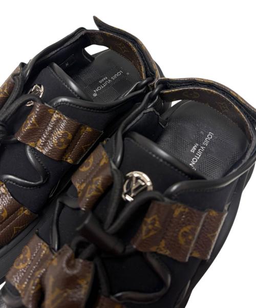 LOUIS VUITTON（ルイ ヴィトン）LOUIS VUITTON (ルイ ヴィトン) モノグラムカメレオン/サンダル ブラウン サイズ:36の古着・服飾アイテム