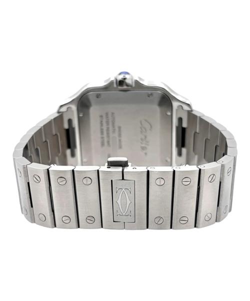 Cartier（カルティエ）Cartier (カルティエ) Santos de Cartier LM サントス ドゥ カルティエ LM Ref.WSSA0018 39.8mm シルバー文字盤 ホワイト サイズ:39.8mm/18cmの古着・服飾アイテム