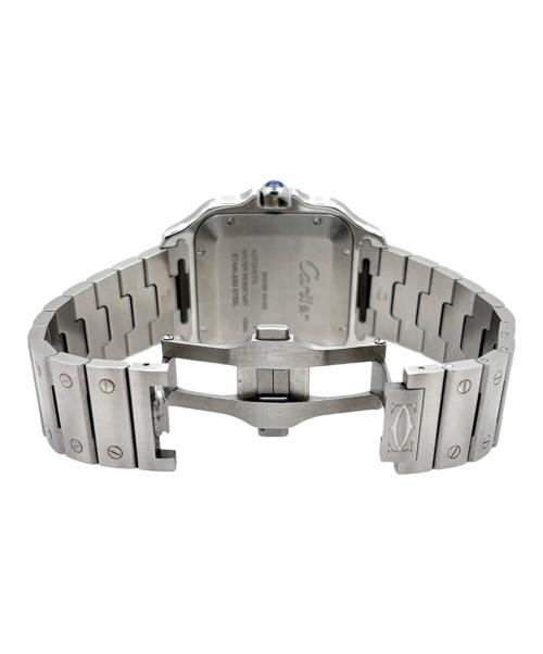 Cartier（カルティエ）Cartier (カルティエ) Santos de Cartier LM サントス ドゥ カルティエ LM Ref.WSSA0018 39.8mm シルバー文字盤 ホワイト サイズ:39.8mm/18cmの古着・服飾アイテム