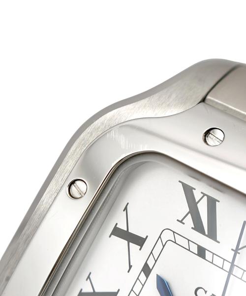 Cartier（カルティエ）Cartier (カルティエ) Santos de Cartier LM サントス ドゥ カルティエ LM Ref.WSSA0018 39.8mm シルバー文字盤 ホワイト サイズ:39.8mm/18cmの古着・服飾アイテム