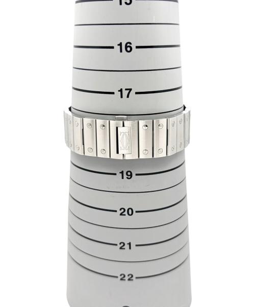 Cartier（カルティエ）Cartier (カルティエ) Santos de Cartier LM サントス ドゥ カルティエ LM Ref.WSSA0018 39.8mm シルバー文字盤 ホワイト サイズ:39.8mm/18cmの古着・服飾アイテム