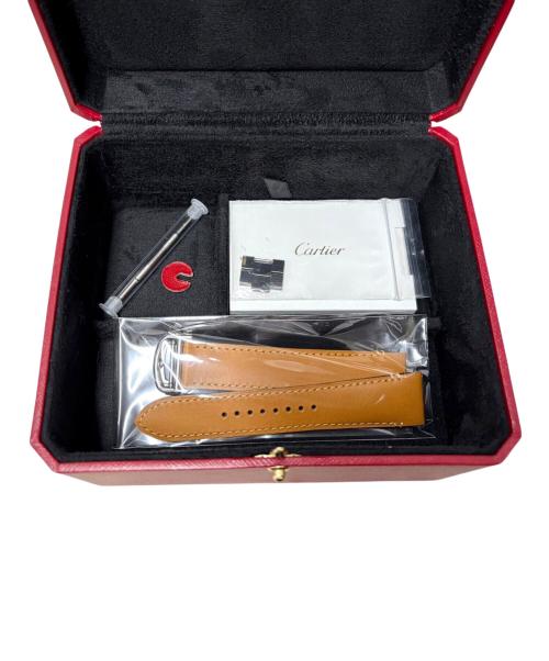 Cartier（カルティエ）Cartier (カルティエ) Santos de Cartier LM サントス ドゥ カルティエ LM Ref.WSSA0018 39.8mm シルバー文字盤 ホワイト サイズ:39.8mm/18cmの古着・服飾アイテム