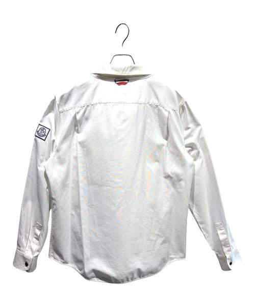MONCLER GAMME BLEU（モンクレール ガム ブルー）MONCLER GAMME BLEU (モンクレール ガム ブルー) プルオーバーシャツ ホワイト サイズ:SIZE 5の古着・服飾アイテム