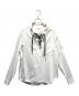MONCLER GAMME BLEU（モンクレール ガム ブルー）の古着「プルオーバーシャツ」｜ホワイト