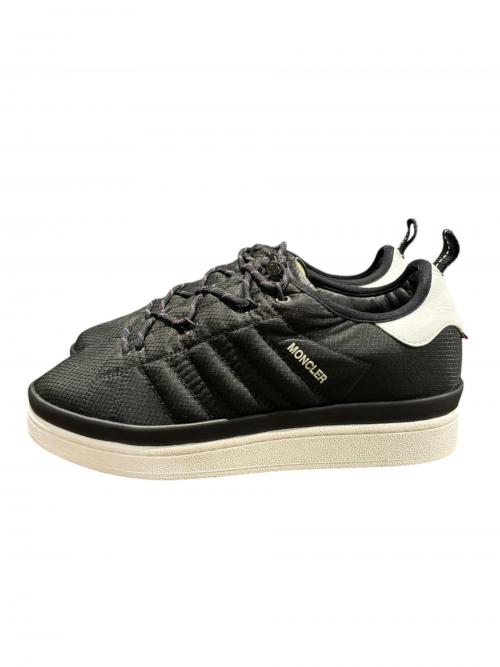 MONCLER（モンクレール）MONCLER (モンクレール) adidas (アディダス) スニーカー ブラック サイズ:9の古着・服飾アイテム