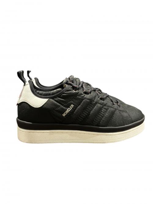MONCLER（モンクレール）MONCLER (モンクレール) adidas (アディダス) スニーカー ブラック サイズ:9の古着・服飾アイテム