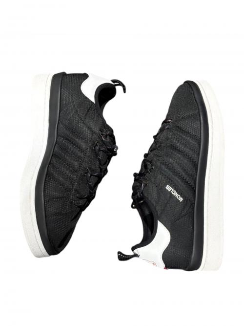 MONCLER（モンクレール）MONCLER (モンクレール) adidas (アディダス) スニーカー ブラック サイズ:9の古着・服飾アイテム