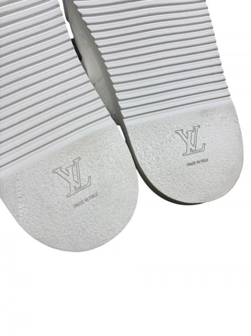 LOUIS VUITTON（ルイ ヴィトン）LOUIS VUITTON (ルイ ヴィトン) ホノルル・ライン ミュール ホワイト サイズ:6の古着・服飾アイテム