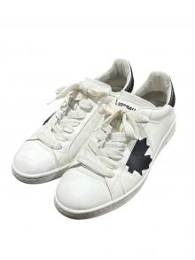 DSQUARED2（ディースクエアード）の古着「Boxer Sneakers（ボクサースニーカー）」｜ホワイト×ブラック