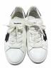 中古・古着 DSQUARED2 (ディースクエアード) Boxer Sneakers（ボクサースニーカー） ホワイト×ブラック サイズ:41：21000円
