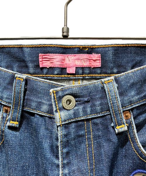 JUNYA WATANABE MAN（ジュンヤワタナベマン）JUNYA WATANABE MAN (ジュンヤワタナベマン) パッチワークデニムパンツ インディゴ サイズ:SIZE Sの古着・服飾アイテム