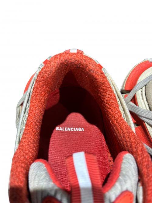 BALENCIAGA（バレンシアガ）BALENCIAGA (バレンシアガ) 3XL Sneaker EXTREME LACE ホワイト×オレンジ サイズ:26.5の古着・服飾アイテム