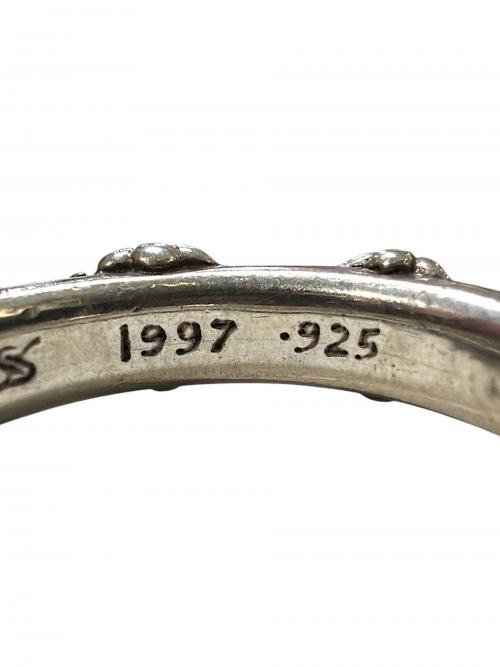 CHROME HEARTS（クロムハーツ）CHROME HEARTS (クロムハーツ) CROSS BAND/クロスバンドリング/1997 サイズ:19号の古着・服飾アイテム