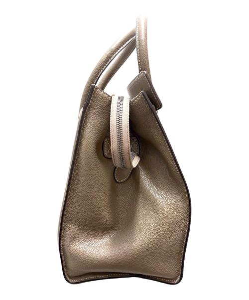 CELINE（セリーヌ）CELINE (セリーヌ) ミニラゲージハンドバッグ ベージュ サイズ:ミニの古着・服飾アイテム