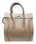 CELINE (セリーヌ) ミニラゲージハンドバッグ ベージュ サイズ:ミニ：150000円