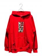 SUPREMEシュプリーム）の古着「16FW Sumo Hooded Sweatshirt」｜レッド