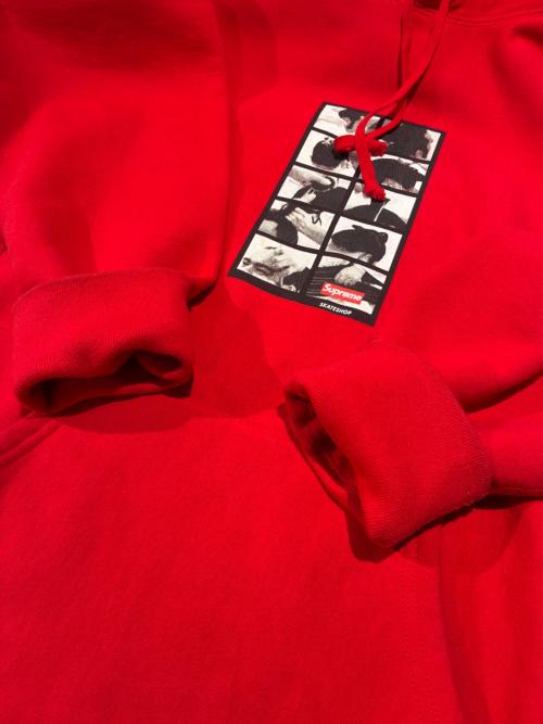 SUPREME（シュプリーム）SUPREME (シュプリーム) 16FW Sumo Hooded Sweatshirt レッド サイズ:XLの古着・服飾アイテム