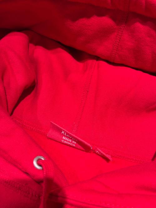 SUPREME（シュプリーム）SUPREME (シュプリーム) 16FW Sumo Hooded Sweatshirt レッド サイズ:XLの古着・服飾アイテム