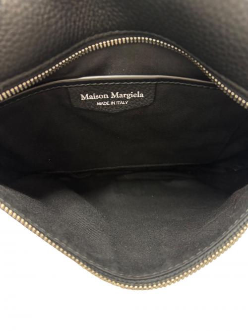Maison Margiela（メゾンマルジェラ）Maison Margiela (メゾンマルジェラ) Soft 5AC On Body/レザーショルダーバッグ ブラックの古着・服飾アイテム