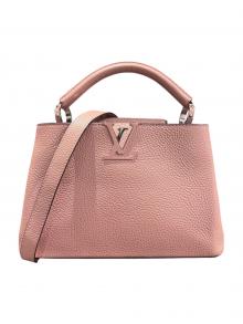 LOUIS VUITTON（ルイ ヴィトン）の古着「カプシーヌBB トリヨンレザー ショルダーバッグ」｜ピンク