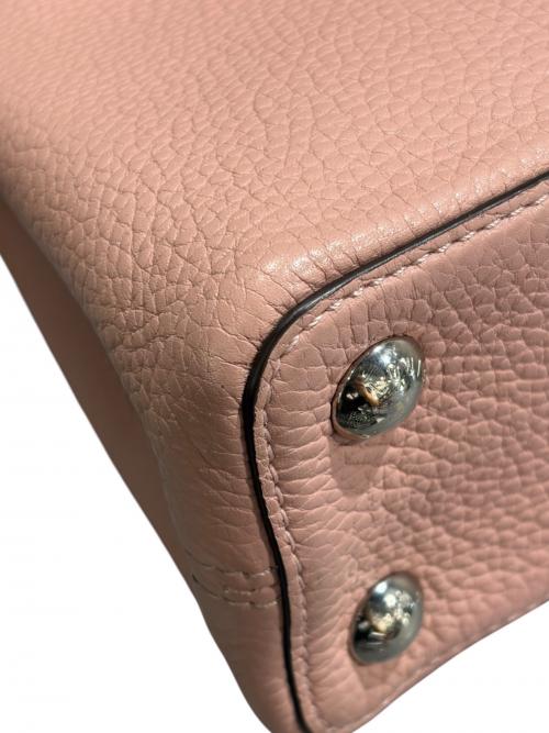 LOUIS VUITTON（ルイ ヴィトン）LOUIS VUITTON (ルイ ヴィトン) カプシーヌBB トリヨンレザー ショルダーバッグ ピンク サイズ:BBの古着・服飾アイテム
