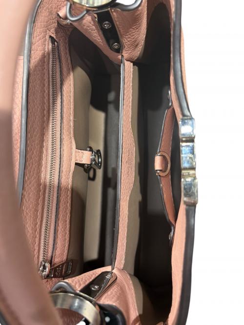 LOUIS VUITTON（ルイ ヴィトン）LOUIS VUITTON (ルイ ヴィトン) カプシーヌBB トリヨンレザー ショルダーバッグ ピンク サイズ:BBの古着・服飾アイテム