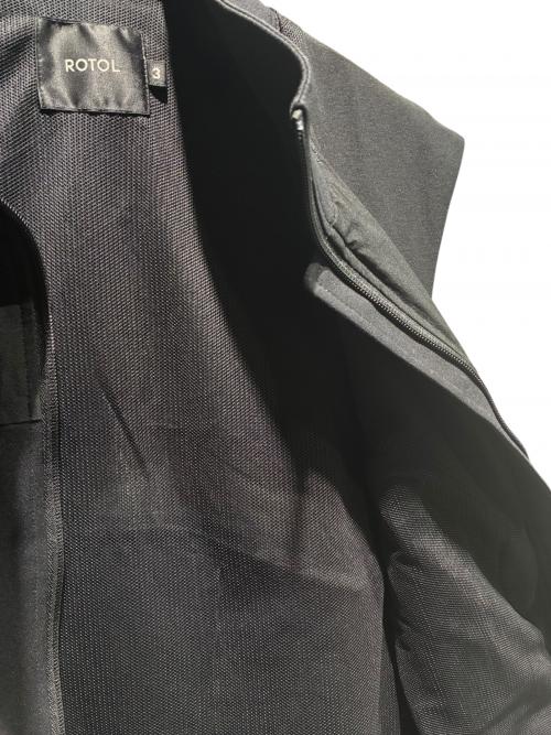 ROTOL（ロトル）ROTOL (ロトル) ベスト ブラック サイズ:3の古着・服飾アイテム