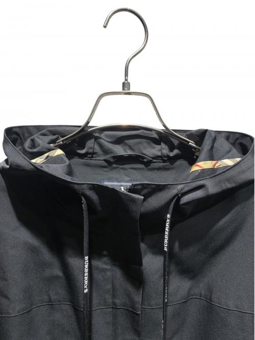 Burberry's（バーバリーズ）Burberry's (バーバリーズ) フーデッドジャケット ブラック サイズ:13の古着・服飾アイテム