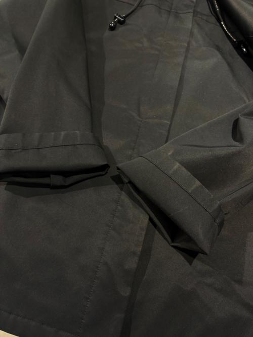 Burberry's（バーバリーズ）Burberry's (バーバリーズ) フーデッドジャケット ブラック サイズ:13の古着・服飾アイテム