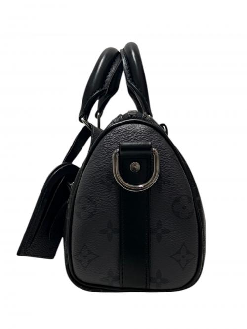 LOUIS VUITTON（ルイ ヴィトン）LOUIS VUITTON (ルイ ヴィトン) キーポル・バンドリエール25/2WAYバッグ ブラック サイズ:25の古着・服飾アイテム
