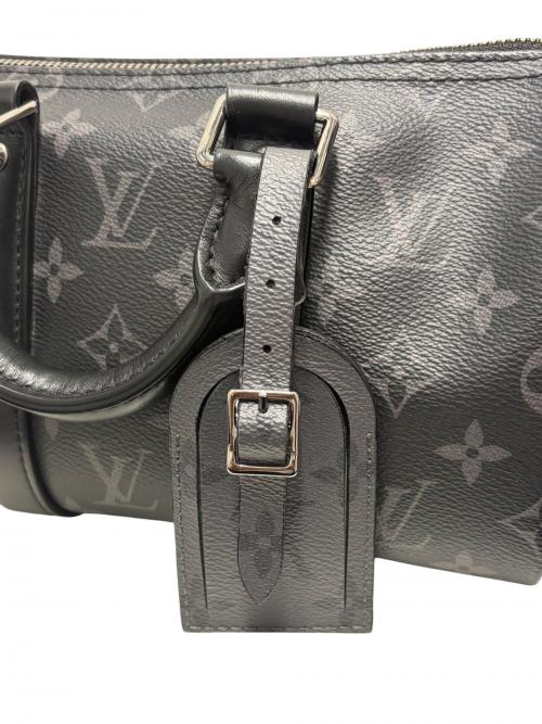 LOUIS VUITTON（ルイ ヴィトン）LOUIS VUITTON (ルイ ヴィトン) キーポル・バンドリエール25/2WAYバッグ ブラック サイズ:25の古着・服飾アイテム