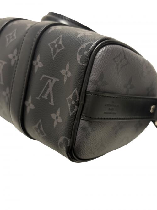 LOUIS VUITTON（ルイ ヴィトン）LOUIS VUITTON (ルイ ヴィトン) キーポル・バンドリエール25/2WAYバッグ ブラック サイズ:25の古着・服飾アイテム