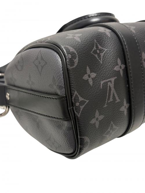 LOUIS VUITTON（ルイ ヴィトン）LOUIS VUITTON (ルイ ヴィトン) キーポル・バンドリエール25/2WAYバッグ ブラック サイズ:25の古着・服飾アイテム