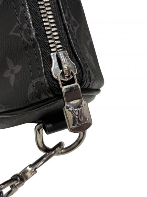 LOUIS VUITTON（ルイ ヴィトン）LOUIS VUITTON (ルイ ヴィトン) キーポル・バンドリエール25/2WAYバッグ ブラック サイズ:25の古着・服飾アイテム