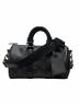 LOUIS VUITTON（ルイ ヴィトン）の古着「キーポル・バンドリエール25/2WAYバッグ」｜ブラック
