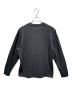 中古・古着 MONCLER (モンクレール) ロングスリーブロゴTシャツ ブラック サイズ:M：32000円