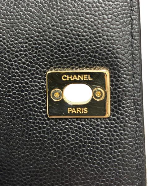 CHANEL（シャネル）CHANEL (シャネル) チェーンショルダーバッグ ブラック×ゴールド金具 サイズ:-の古着・服飾アイテム