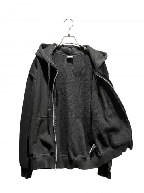 stussy（ステューシー）stussy (ステューシー) Basic Zip Hoodジップパーカー ブラック サイズ:Mの古着・服飾アイテム