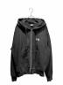 stussy（ステューシー）の古着「Basic Zip Hoodジップパーカー」｜ブラック