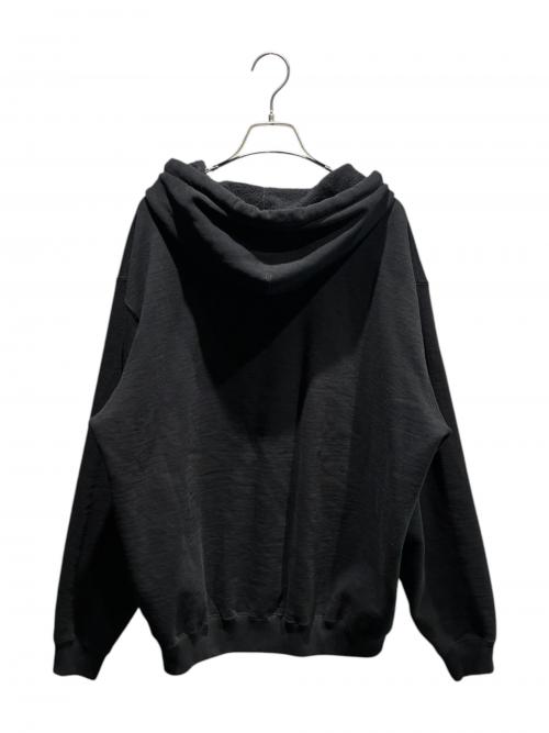 AURALEE（オーラリー）AURALEE (オーラリー) SMOOTH SOFT BD SWEAT P/O PARKA ブラック サイズ:4の古着・服飾アイテム