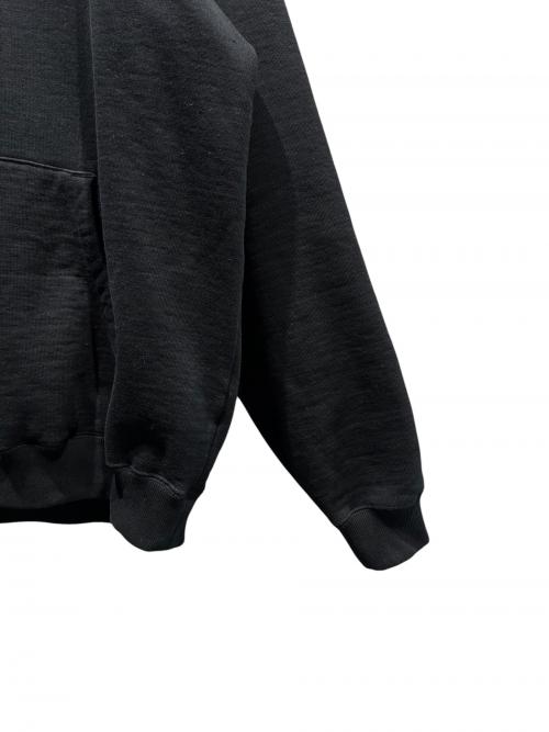 AURALEE（オーラリー）AURALEE (オーラリー) SMOOTH SOFT BD SWEAT P/O PARKA ブラック サイズ:4の古着・服飾アイテム