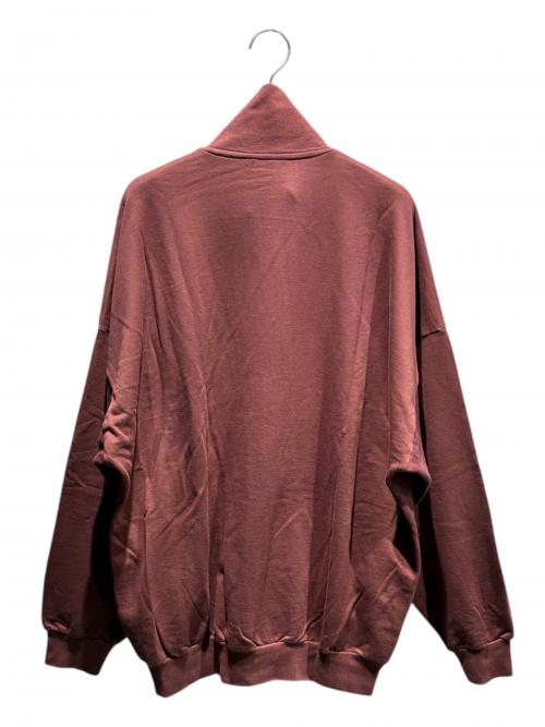 AURALEE（オーラリー）AURALEE (オーラリー) SUPER HIGH GAUGE SWEAT ZIP BLOUSON ブラウン サイズ:4の古着・服飾アイテム