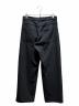 AURALEE (オーラリー) SILK NEP DENIM 5P WIDE PANTS ブラック サイズ:4：45000円
