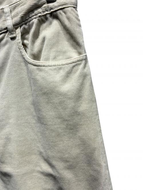 AURALEE（オーラリー）AURALEE (オーラリー) GARMENT-DYED FINX CORDUROY 5P WIDE PANTS ベージュ サイズ:4の古着・服飾アイテム