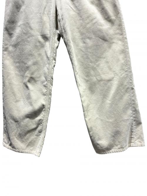 AURALEE（オーラリー）AURALEE (オーラリー) GARMENT-DYED FINX CORDUROY 5P WIDE PANTS ベージュ サイズ:4の古着・服飾アイテム