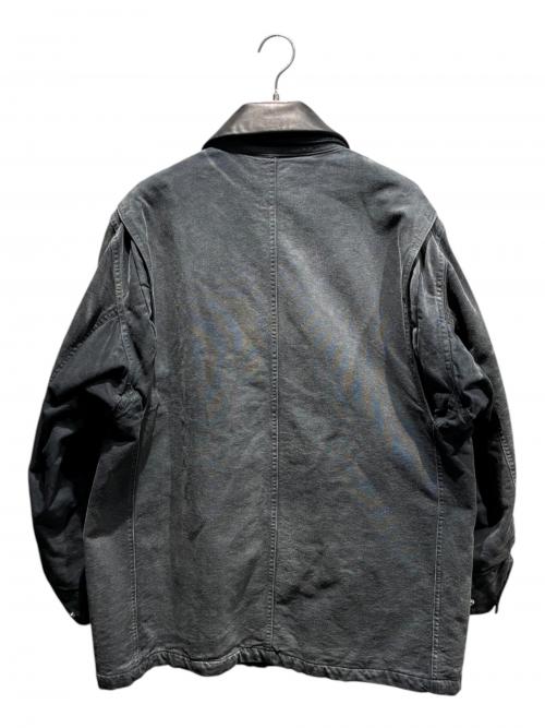 AURALEE（オーラリー）AURALEE (オーラリー) PRODUCT DYED ORGANIC COTTON DUCK BLOUSON グレー サイズ:4の古着・服飾アイテム
