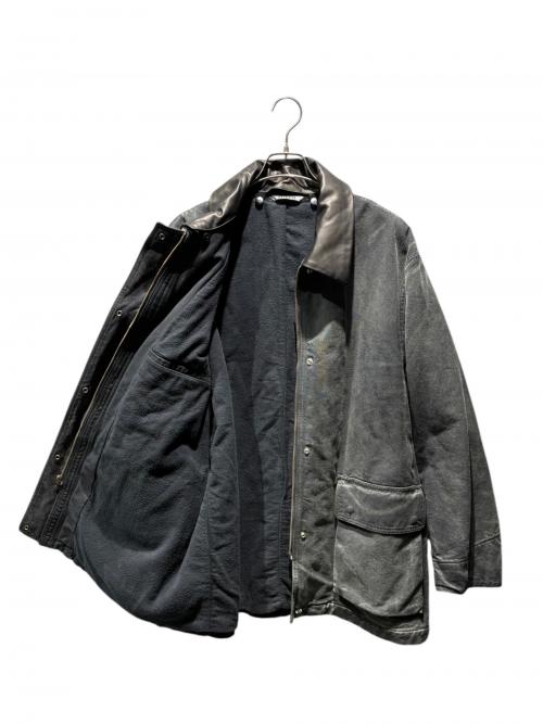 AURALEE（オーラリー）AURALEE (オーラリー) PRODUCT DYED ORGANIC COTTON DUCK BLOUSON グレー サイズ:4の古着・服飾アイテム